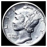 1926-S Silver Mercury Dime CHOICE AU