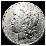 1901-O Silver Morgan Dollar NEARLY UNCIRCULATED