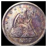 1875-S Silver Twenty Cent Piece NEARLY UNCIRCULATE