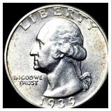 1939-S Silver Washington Quarter UNCIRCULATED