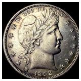1892-O Silver Half Dollar UNCIRCULATED