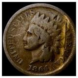 1864 Bronze Indian Head Cent NICELY CIRCULATED