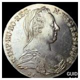 (1780) Austria, Maria Theresa Restrike Thaler GEM