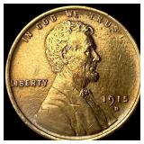 1915-D Lincoln Wheat Cent NICELY CIRCULATED