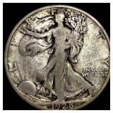 1928-S Silver Walking Liberty Half Dollar LIGHTLY