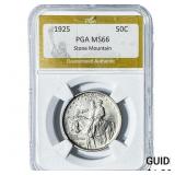 1925 Stone Mountain Half Dollar PGA MS66
