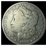 1882-CC Silver Morgan Dollar LIGHTLY  CIRCULATED