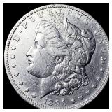 1896-O Silver Morgan Dollar NEARLY UNCIRCULATED