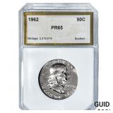 1962 Franklin Half Dollar PGA PR65