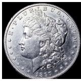 1897 Morgan Silver Dollar CLOSELY UNCIRCULATED