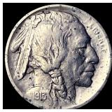 1913-S Buffalo Nickel Type 2 CLOSELY UNCIRCULATED