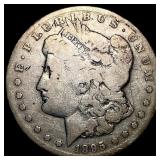 1895-S Silver Morgan Dollar NICELY CIRCULATED
