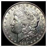 1881-S Silver Morgan Dollar CHOICE AU