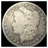 1890-CC Silver Morgan Dollar LIGHTLY  CIRCULATED