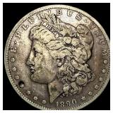 1890-O Silver Morgan Dollar LIGHTLY CIRCULATED