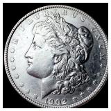 1902-S Silver Morgan Dollar CLOSELY UNCIRCULATED
