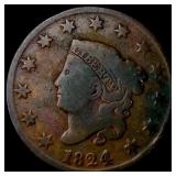 1824 Large Cent NICELY CIRCULATED