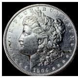 1904 Morgan Silver Dollar CHOICE AU