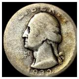 1939-D Washington Quarter NICELY CIRCULATED