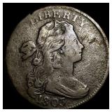 1803 Draped Bust Large Cent NEARLY UNCIRCULATED