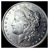 1900-S Silver Morgan Dollar CLOSELY UNCIRCULATED