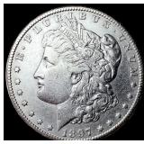 1897-S Silver Morgan Dollar CLOSELY UNCIRCULATED