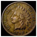 1908-S Indian Head Cent NEARLY UNCIRCULATED