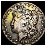 1896-S Silver Morgan Dollar LIGHTLY CIRCULATED