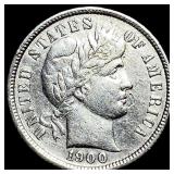 1900-S Silver Barber Dime UNCIRCULATED