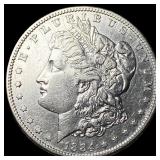 1884-S Silver Morgan Dollar CHOICE AU