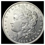 1886-O Silver Morgan Dollar CHOICE AU