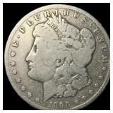 1890-CC Silver Morgan Dollar LIGHTLY  CIRCULATED
