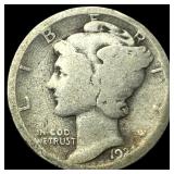 1921 Mercury Dime LIGHTLY CIRCULATED
