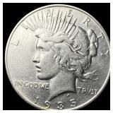 1935-S Peace Silver Dollar CLOSELY  UNCIRCULATED
