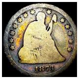 1873 Seated Liberty Quarter NICELY CIRCULATED