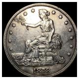 1878-S Silver Trade Dollar CLOSELY UNCIRCULATED