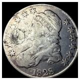 1828 Capped Bust Half Dollar HIGH GRADE