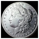 1897-S Silver Morgan Dollar NEARLY UNCIRCULATED