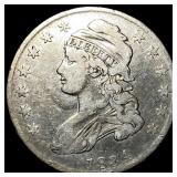 1834 Capped Bust Half Dollar LIGHTLY CIRCULATED