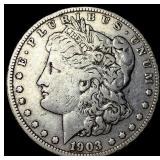 1903-S Silver Morgan Dollar LIGHTLY CIRCULATED