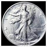 1934 Silver Half Dollar Walking Liberty CLOSELY UN