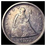 1875-S Silver Twenty Cents NEARLY UNCIRCULATED