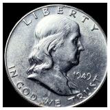 1949 Silver Half Dollar UNCIRCULATED