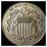 1883 Shield Nickel UNCIRCULATED