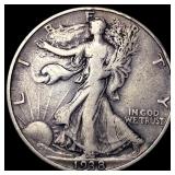 1938-D Silver Walking Liberty Half Dollar HIGH GRA