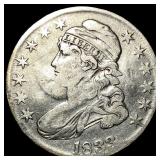 1832 Capped Bust Half Dollar LIGHTLY CIRCULATED