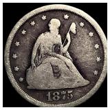 1875-S Silver Twenty Cents NICELY CIRCULATED