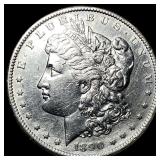 1890-S Silver Morgan Dollar CHOICE BU