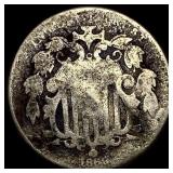 1868 Shield Nickel NICELY CIRCULATED