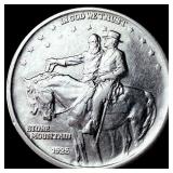 1925 Silver Stone Mountain Half Dollar UNCIRCULATE